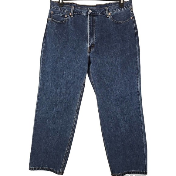Levi's 550 ~Men's 42x30~ Blue Denim Straight Relaxed Fit Jeans Cotton. - Picture 1 of 12